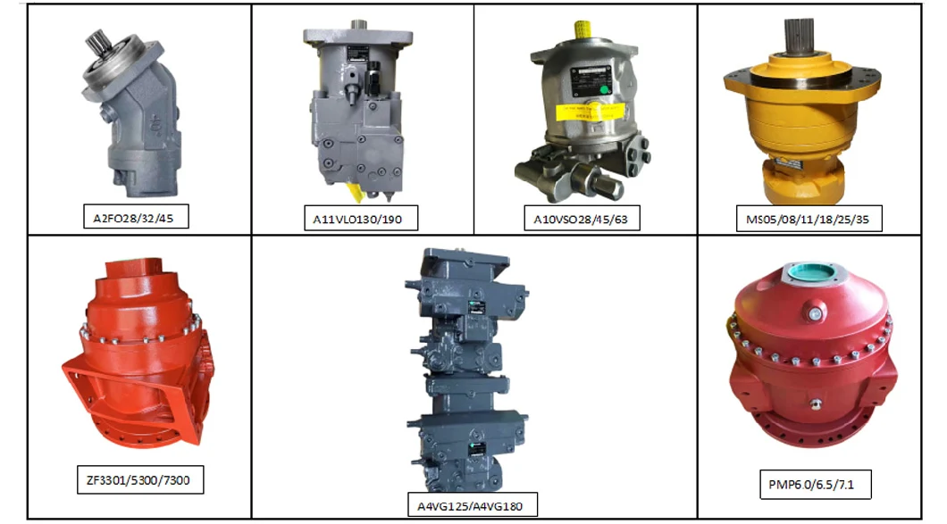 Jmf29 Jmf33 Jmf36 Jmf43 Jmf47 Jmf53 Jmf64 Jmf80 Jmf151 Hzmd Dh55 Hydraulic Swing Motor Parts with Jeil Spare Repair Kit Piston Pump Parts